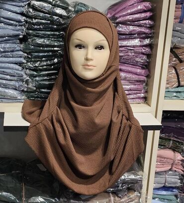 Hicab: Hicab paltarları. Panço, makaronka don, yupka dəst, anqorka geyim — 17