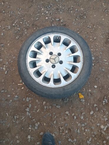 Disk təkərlər: İşlənmiş Disk təkər Mercedes-Benz 195 / 55 / R 16, 5 Boltlu