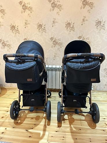 коляски для близнецов: Коляска для двойни, Kidilo, Б/у, Возраст: <1 месяца, Платная доставка, Самовывоз — 9