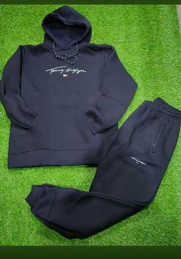 Trenerke: Muške trenerke deblji materijal kolekcija jesen zima S,M,L,XL,XXL 3XL — 10