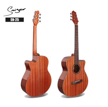 Skripkalar: Akustik gitara, 6 sim, Yeni, Ünvandan götürmə, Ödənişli çatdırılma