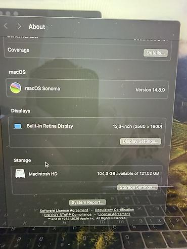 i5 cpu: Yeni Apple MacBook, 13.3 ", Intel Core i5, 256 GB — 7
