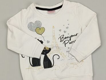 białe sweterki dla niemowląt: Bluza, So cute, 2-3 lat, 92-98 cm, stan - Zadowalający