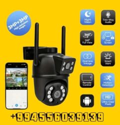 Videomüşahidə: Wifi Camera 8MP Ultra HD İki Linzalı, Tam Rəngli Gecə Görüşü, PTZ, Su — 9