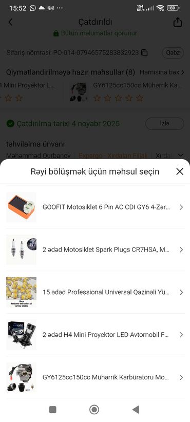 Mopedlər,skuterlər: 125 sm3, 2023 il, 8500 km — 9