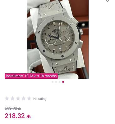 Qol saatları: Yeni, Qol saatı, Hublot, rəng - Boz — 2
