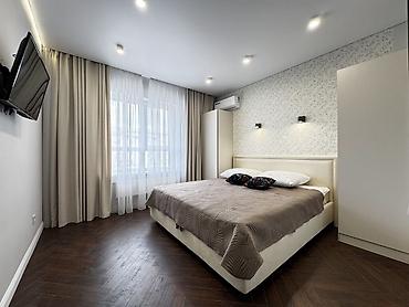 Посуточная аренда квартир: 1 комната, Люкс, элитка, Бишкек Парк ТРЦ, Душевая кабина, Постельное белье, Кондиционер — 1