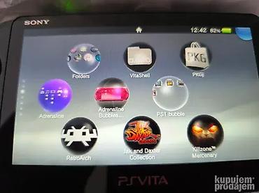 PS Vita (Sony Playstation Vita): 🎮 Sony PlayStation PS VITA Slim (PCH-2016) – odlično stanje Prodajem — 5
