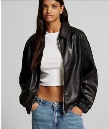Üst geyimi: Dəri kurtka, Bershka, XS (EU 34)