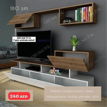 Tv stend tv alti sifarisle hazırlanır. ⚜️Rəng ve olcu seçimi var