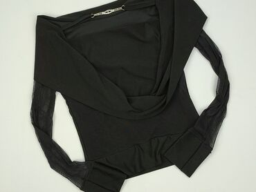 czarne bluzki z odkrytymi ramionami: Women's blouse, size S