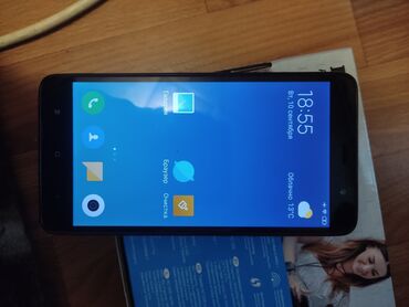 токмок телефоны: Xiaomi, Redmi Note 3, Колдонулган, 16 GB, түсү - Күмүш