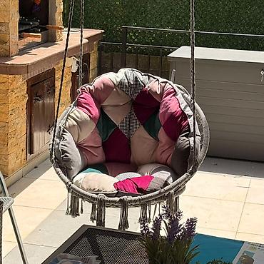 Jastuci: LUX KVALITET - GNEZDO jastuci i sedalice MAKRAME - BOHO ljuljaške — 1