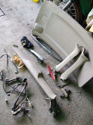 универсальные молдинги на двери авто: Toyota Raum с 2003 обшивка и внутренности крышки багажника и наружная