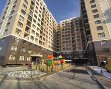 квартира берилет 5мкр: 2 бөлмө, 68 кв. м, Элитка, 1 кабат, Евроремонт