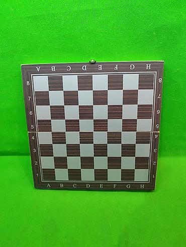 Игрушки: Шахматы шашки нарды деревянные комплект игр 3 в 1🌟 Комплектация — 6