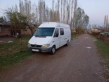 мотор скутер: Mercedes-Benz Sprinter (длиннобазный, высокий потолок), белый фургон — 6