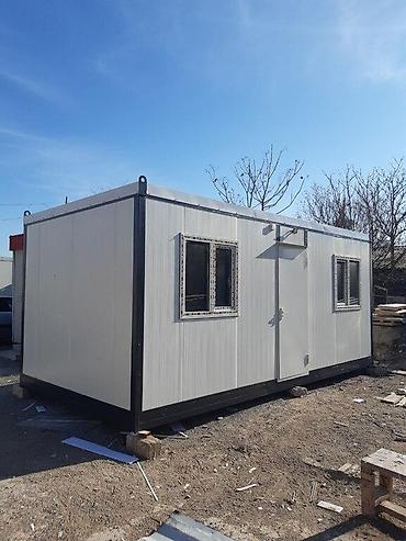 Konteynerlər: Konteyner Konteyner 50 mm lik sendvic panelden yigilib eni 3 met — 2