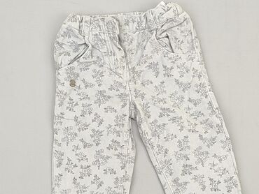 legginsy z siatka po boku: Spodnie jeansowe, Disney, 6-9 m, stan - Bardzo dobry