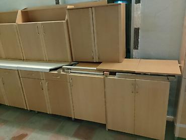 Mətbəx mebeli: Mətbəx mebel dəsti – modul tipli - Material: ağac teksturalı — 3