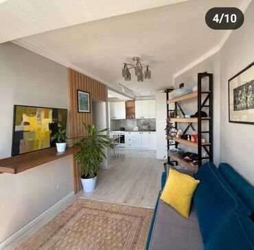 Продажа квартир: 2 комнаты, 50 м², Элитка, 6 этаж, Евроремонт