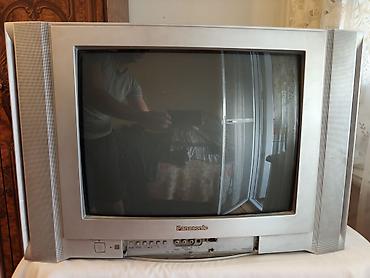 usb dvd: Panasonic CRT televizor - Model: Panasonic Colour TV (etiketdə — 1