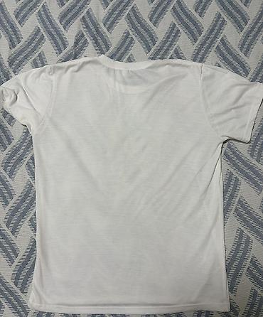 базовые футболки мужские: Мужская футболка, XL, 3XL, Б/у, цвет - Белый, Самовывоз, Платная доставка — 2