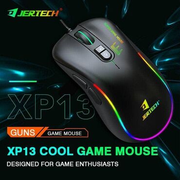 Ноутбуки, компьютеры: Мышки Jertech XP13 cool game mouse Доставка от 5 шт бесплатно