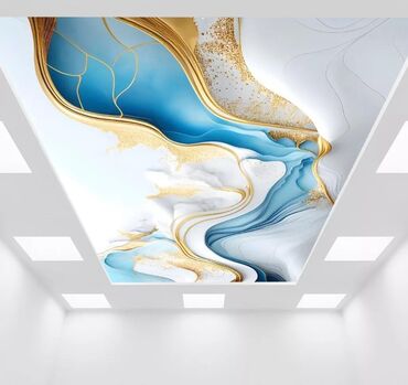 Натяжной потолок: Натяжной потолок 3D потолки, Глянцевое, Матовое Бесплатная консультация — 3