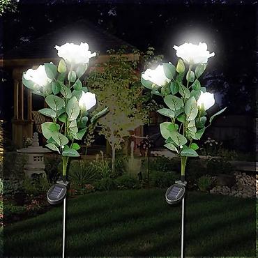 Baštenska rasveta: 2 Solarne ruze Ove solarne dekorativne lampe nisu samo predivan — 3