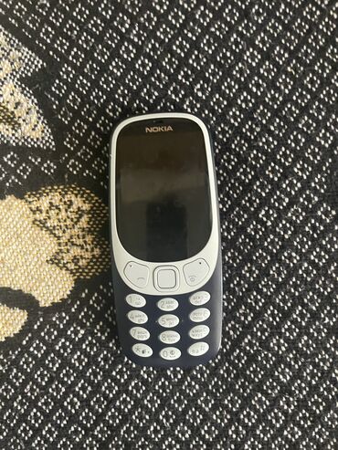 telefonlar mingecevir: Nokia 3310, цвет - Голубой, Кнопочный, Две SIM карты, С документами