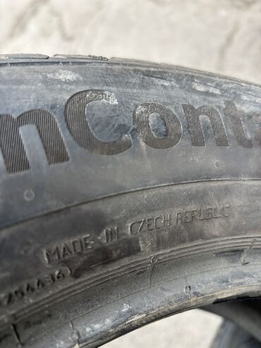 Шины: Шины 235 / 55 / R 18, Всесезонная, Б/у, Комплект, Чехия, Continental — 10