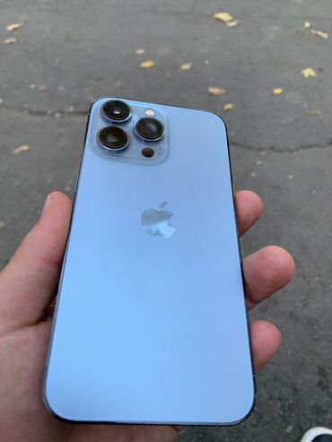 Apple iPhone: IPhone 13 Pro, Б/у, 256 ГБ, Голубой, 86 %