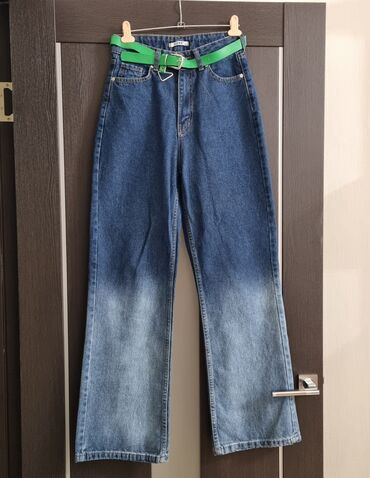 платье джинс коттон: Джинсы и брюки, цвет - Синий, Новый