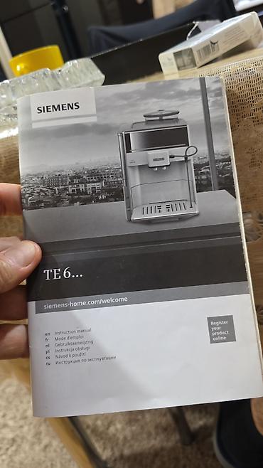 cene aparati: Qəhvə maşını Siemens, Avtomat, İşlənmiş — 8