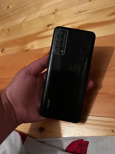 хвох сериес с: Huawei P40 lite, цвет - Черный, Отпечаток пальца — 2
