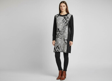 bluzka body plus size: Туніка жіноча, розмір M