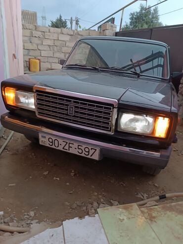 VAZ (LADA): LADA 2107, qara rəng, sedan. Arxa şüşədə “efir” stikeri. Mexaniki -da lalafo.az — 8 VAZ (LADA): LADA 2107, qara rəng, sedan. Arxa şüşədə “efir” stikeri. Mexaniki — 8