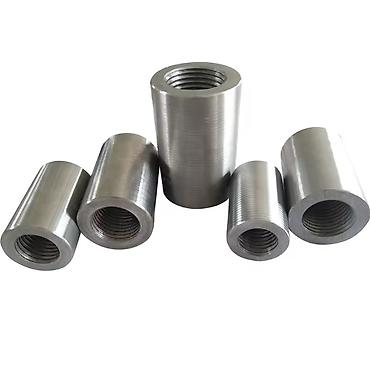 Другие строительные материалы: Муфты для соединения арматуры (резьбовые) Описание: - Прямые стальные — 4