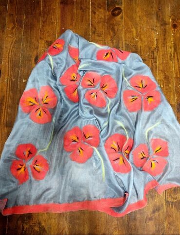 химар платок: Шелковые шарфы с войлоком ручная работа. Отличный подарок . Цвета