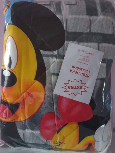 Posteljina: Štep deka dečiji dezen Materijal:pamuk/frotir Dimenzije: 140x200 cm na lalafo.rs — 9 Posteljina: Štep deka dečiji dezen Materijal:pamuk/frotir Dimenzije: 140x200 cm — 9