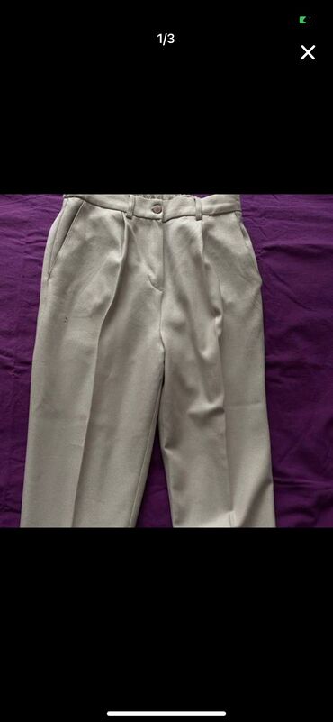 Şalvarlar: Women's Pant L (EU 40), rəng - Bej