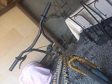 yayda gəzinti ucun araba: Uşaq/BMX tərzində velosiped – pələng naxışlı xüsusi dizayn. - — 3