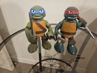 sundjer bob igracke: Teenage Mutant Ninja Turtles fiqurlarının dəsti - 2 ədəd hərəkətli