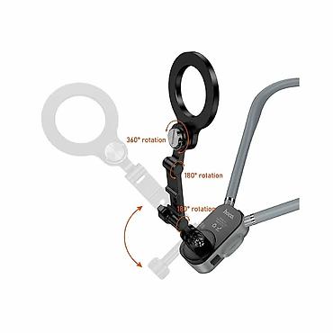 Другие аксессуары для мобильных телефонов: Магнитный держатель Hoco K31 MagSafe - крепление для смартфона на — 4