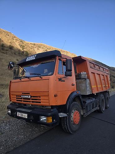 эшик уйдуку: Самосвал КАМАЗ 65115, оранжевый - Колесная формула 6x4, усиленная — 1