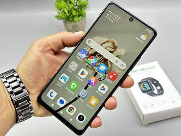 ноут: Redmi, Redmi Note 14 Pro, Б/у, 256 ГБ, цвет - Черный, 2 SIM — 6