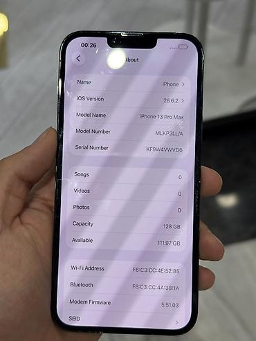 часы хуавей бишкек: IPhone 13 Pro Max, Б/у, 128 ГБ, Графит, Защитное стекло, Чехол, В рассрочку, 93 % — 6