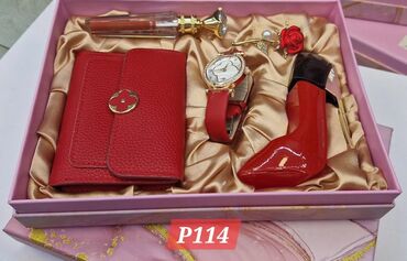 Setovi nakita: Set: Minđuše, Materijal: Koža — 10