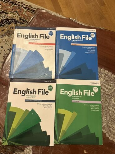 Азербайджанский язык: Oxford “English File” (Fourth Edition) İki növ var Elde